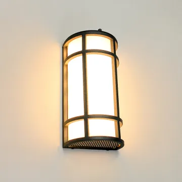 Modern LED Exterior Wall Lights ETL Bulb Head 15W 20W Outdoor Sconce