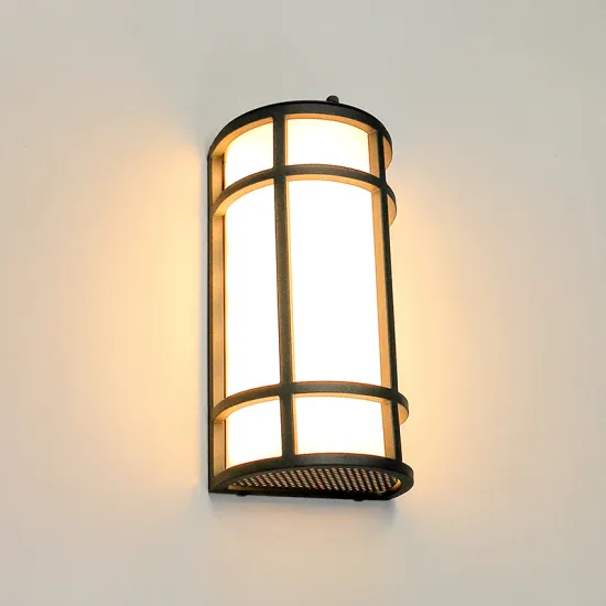 Modern LED Exterior Wall Lights ETL Bulb Head 15W 20W Outdoor Sconce