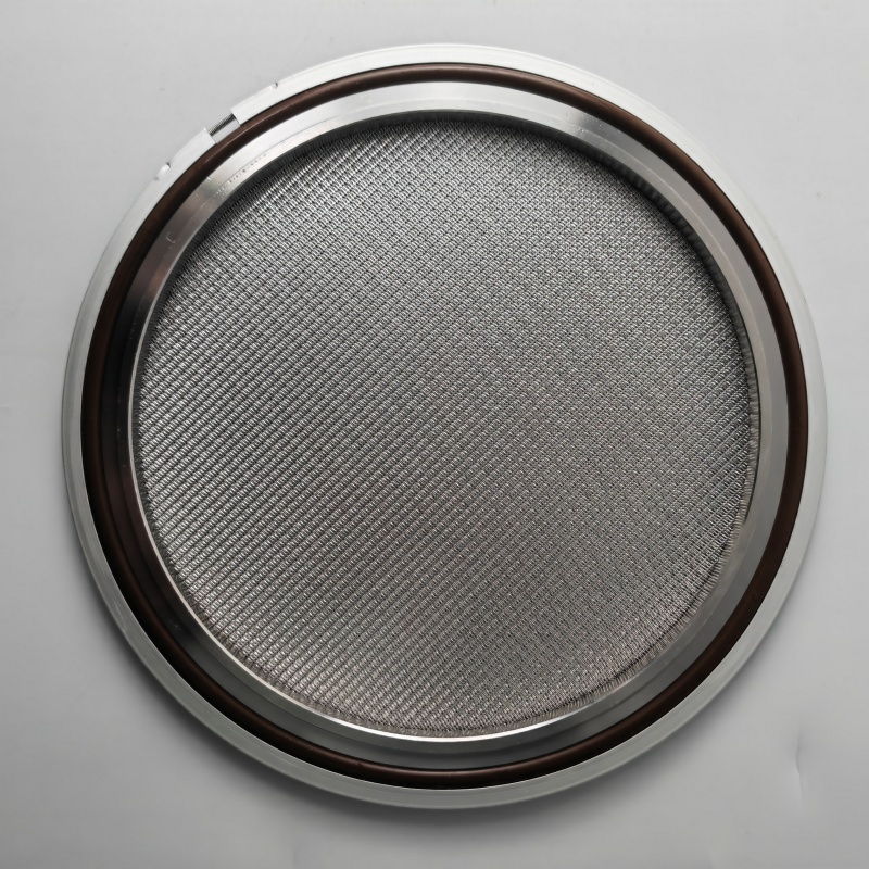 ISO160 Stainless Steel Outer-Ring Sintered Mesh Support Filter (1)