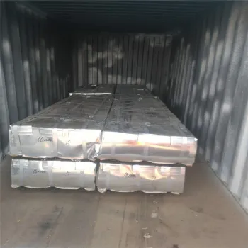 DX51D Grade 0.35mm galvanized steel roofing sheets