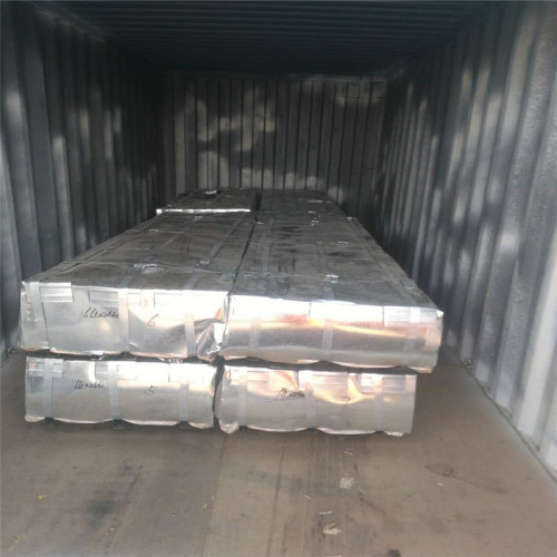 DX51D Grade 0.35mm galvanizli çelik çatı kaplama levhaları