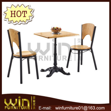60cm coffee table and chair set for 2 people