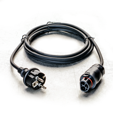 DEYE Balcony PV System Micro Inverter AC Power Cord with H07RN-F Rubber Cable