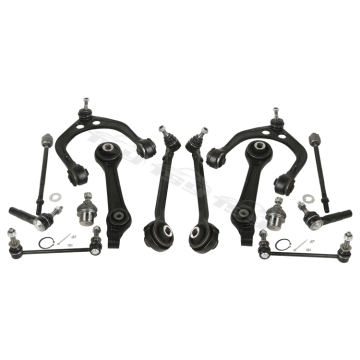 TSYSK005 Suspension Kit - 14PCS Control Arm Rack End Tie Rod End for Dodge