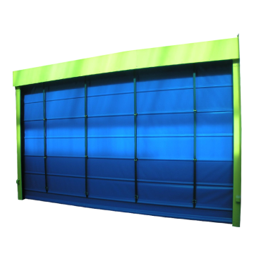 Ikhwalithi ephezulu ye-PVC Stacking High Speed ​​​​Door