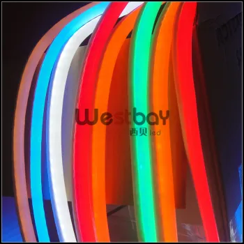240V Mini LED Neon Flex in Pink White Red Green Blue Orange