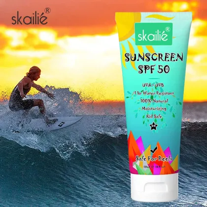 OEM Private Label Hydrating Whitening Sunscreen for Black Skin - UV Protection Spray Cream