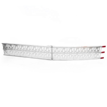 Portable Aluminum Motorcycle Ramps for ATV, Bike, and Van Trailers