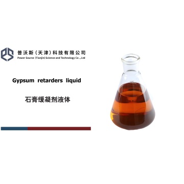 Retardadores de gesso de aminoácidos líquido 1