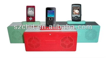 Docking station with mini speakers for laptop