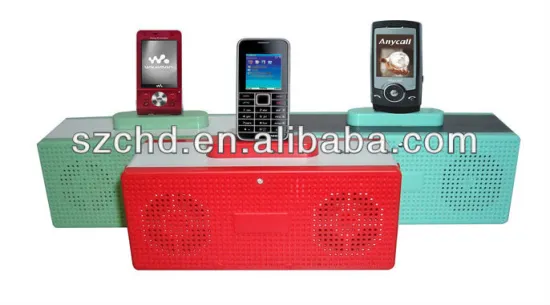 Docking station with mini speakers for laptop