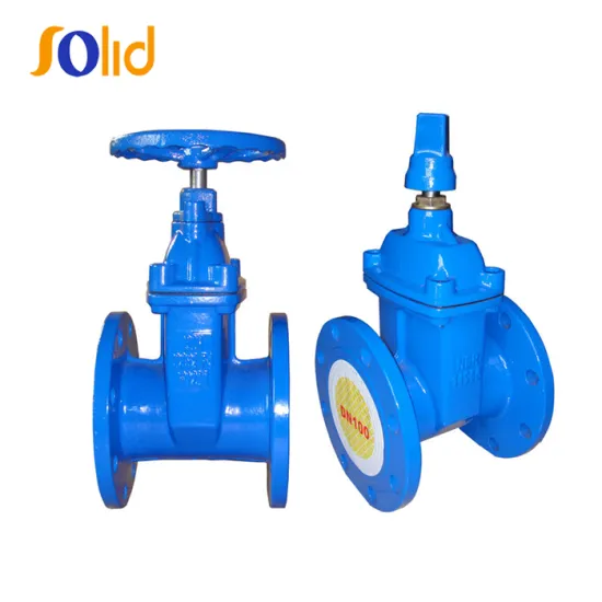 Small type Ductile Iron Resilient Seated gate valve DIN3352 F4 DN80