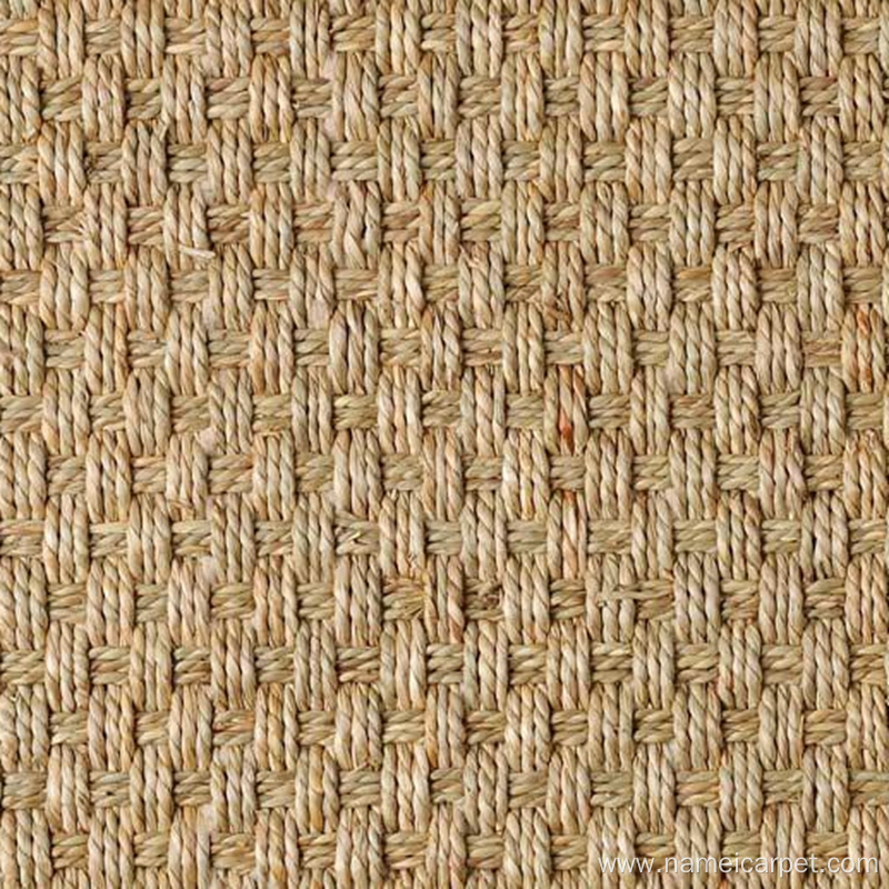 Natural seagrass straw living room carpet floor carpeting