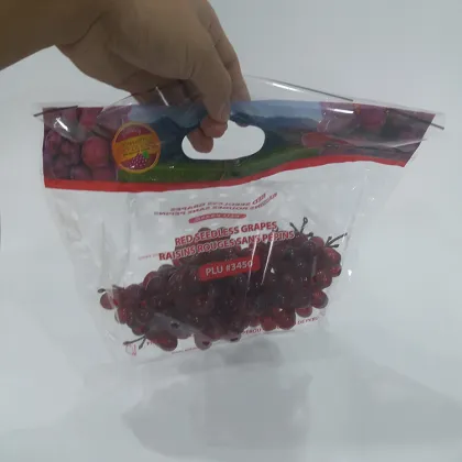 Orchard Farm Supermarket Shop Useful Fruit Vegetable Fresh Keeping Packaging Bag with Hole