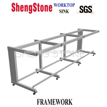 Composite test bench steel frame-Side table