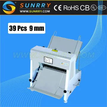 Electric bread slicer machine 39 PCS manual bread slicer 9 mm commercial bread slicer (SY-BS39 SUNRRY)
