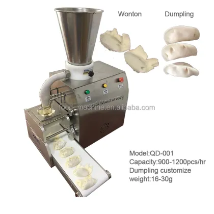 Semi-Automatic Electric Wonton Wrapping & Dumpling Making Machine