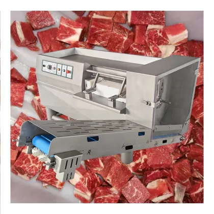 Industrial Meat Dicing Machine: Sliced and Diced Fresh and Frozen Meats
