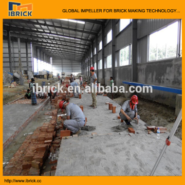 China best professional supplier IBRICK full automatic brick making project design