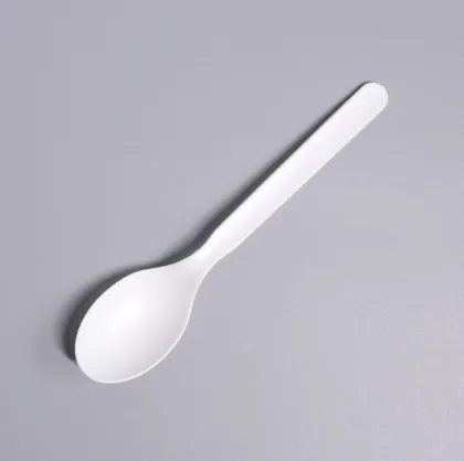 100% Compostable Spoon Biodegradable Spoon Disposable Eco Friendly Spoon Durable and Heat Resistant Alternative to Plastic Spoon