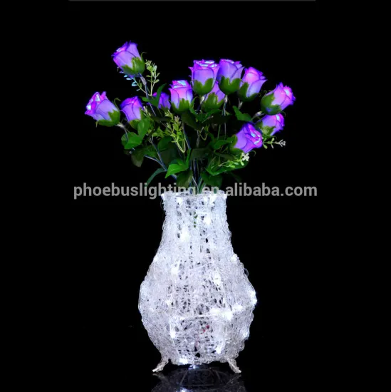 Blue decorative flower light for home decoration