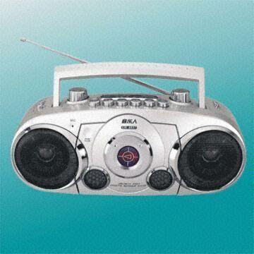 Portable AM/FM/TV Radio Cassette Recorder/Player in Special Design