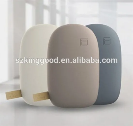 Hot sales10400mAh Frosted Cobble stone Power Bank with dual USB ports