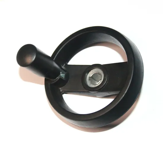 High-Quality Double Spoke CNC Handwheel with Folding Handle - Factory Direct
