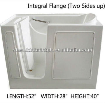 Square bath tub elder bathtub wheelchair tub CWT2852H