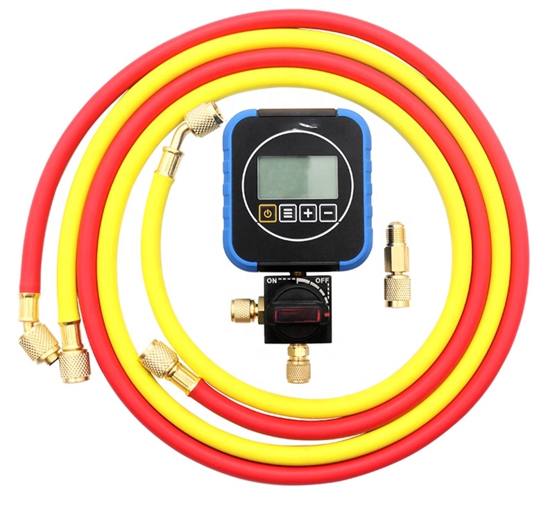 CT-SGD VALUE Single Digital manifold gauge set for refrigerant HVAC refrigeration Digital pressure gauge value HVAC tool