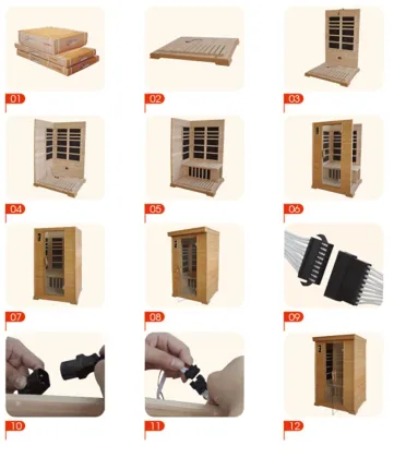 2014 New Generation Far Infrared Dynamic Sauna Home KN-003B