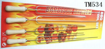 High grade stainless steel bbq skewers BBQ skewers