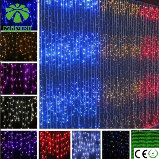 2015 Hot-selling long lifespan outdoor wedding , christmas decorations LED curtain light