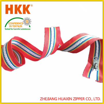 Fancy high quality 2014 hot sale nylon zipper