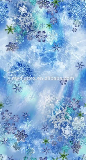 silk digital printed fabric for scraf