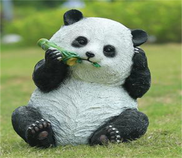Realistische Panda L Lichter