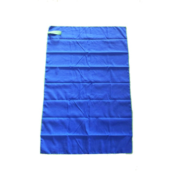 Suede Microfiber Beach Towel In Bag