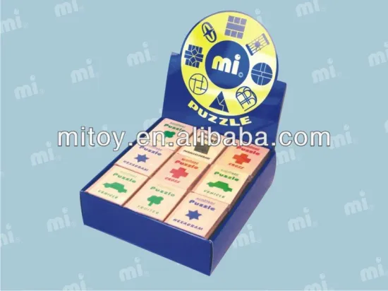 wooden iq book puzzle from ICTI manufacturer