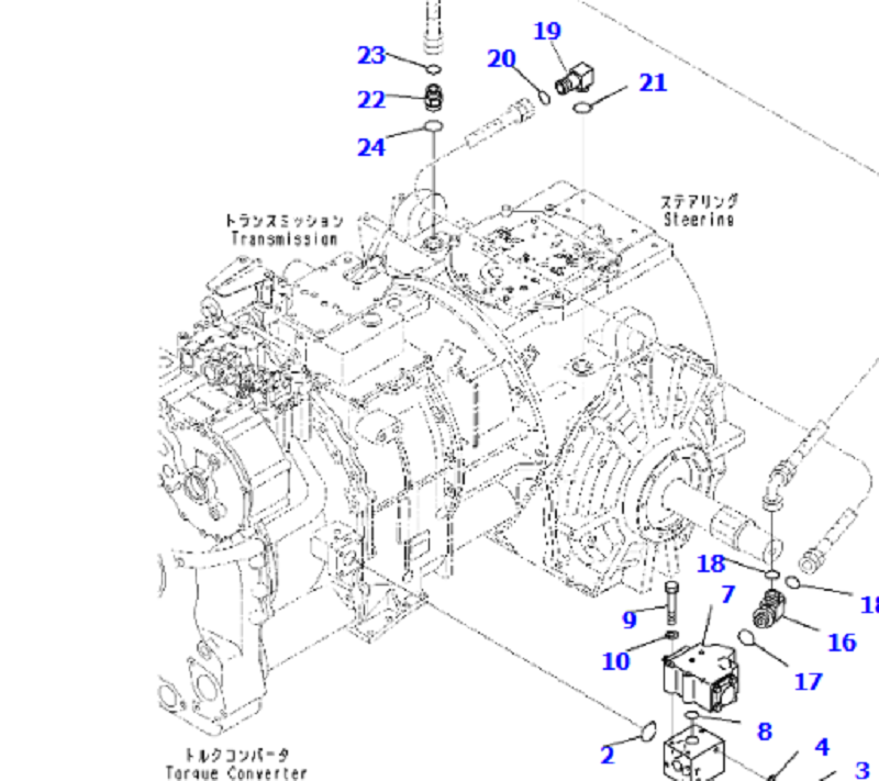 6162-75-2160 INJECTION PUMP FOR SA6D170E