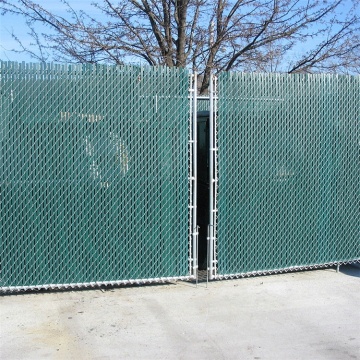 PVC coated iron wire chain link fence
