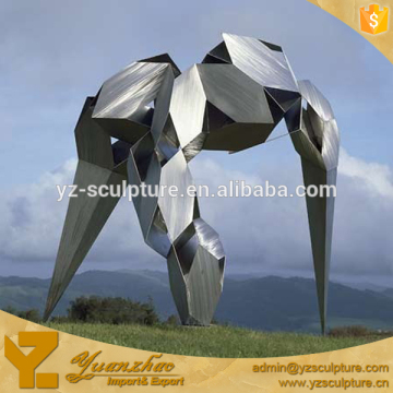 outdoor garden stainless steel morden abstract sculkpture for decoration