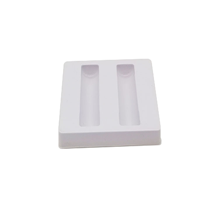 OEM Design White Plastic Cosmetic Blister Trays