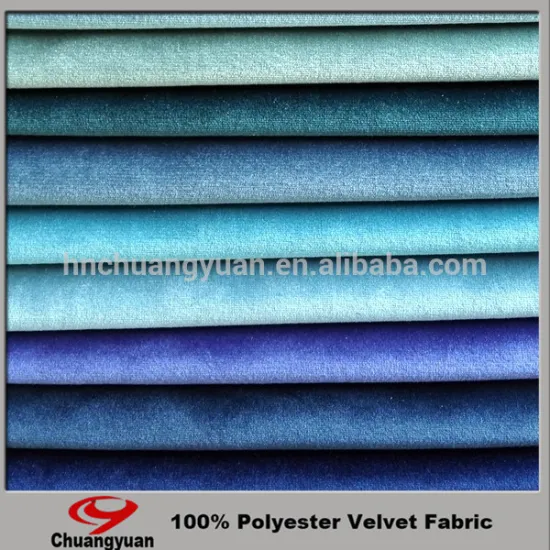 2016 Fashion Dubai 280cm Curtain Polyester Fabric Holland Textiles Velvet