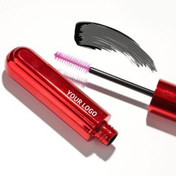 Rose Gold Pink 5D Volumizing Fiber Brow Gel - Private Label Waterproof Brow Serum with Mascara