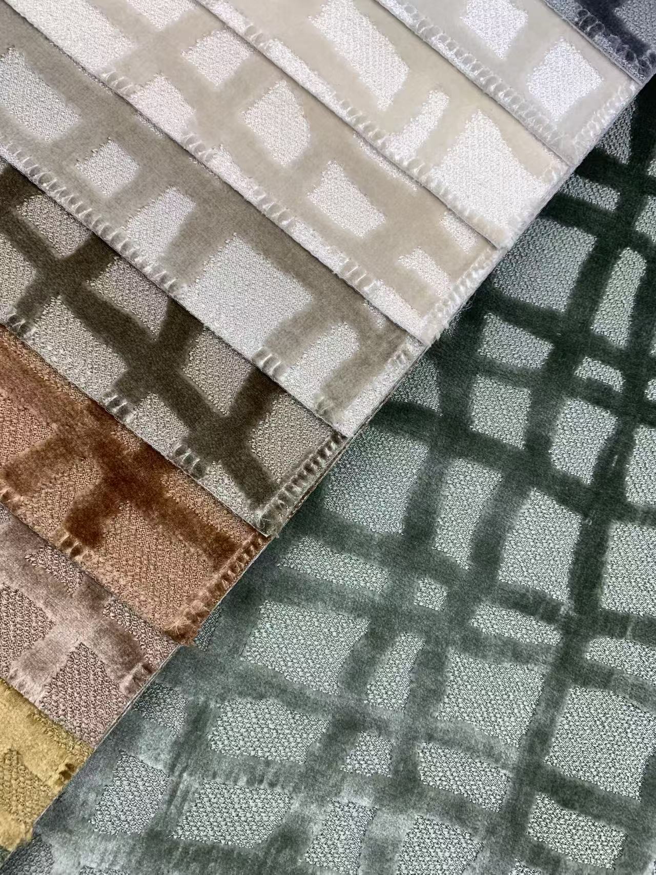 Cut Velvet Fabric