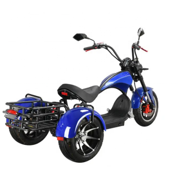 Warehouse US/UE Citycoco Piene a grasso da 10 pollici da 4000 W Scooter elettrico a 3 ruote con certificazione COC e 45 km/h Velocità