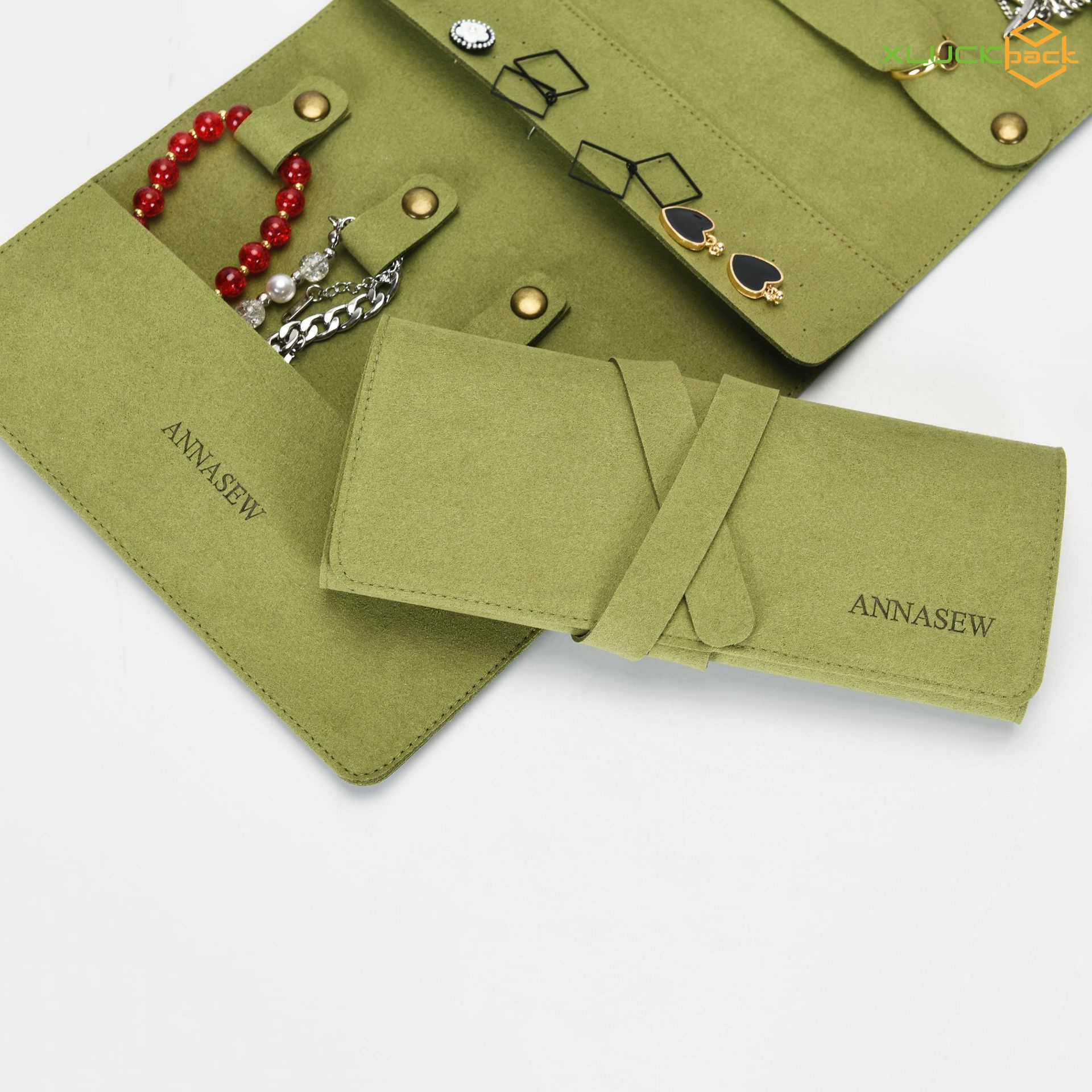 Customizable Jewelry Storage Bag with LOGO Printing