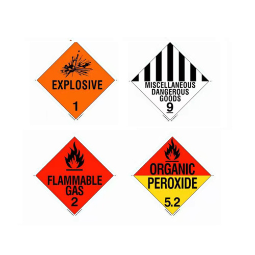 Industry A.D.R. Labels Industry Dangerous goods sign Factory