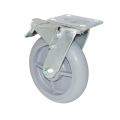 Trolley -Karren Hochleistungs Industrial Silent TPR Caster