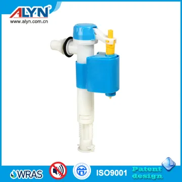 Adjustable POM anti-siphon toilet water closet fill valve